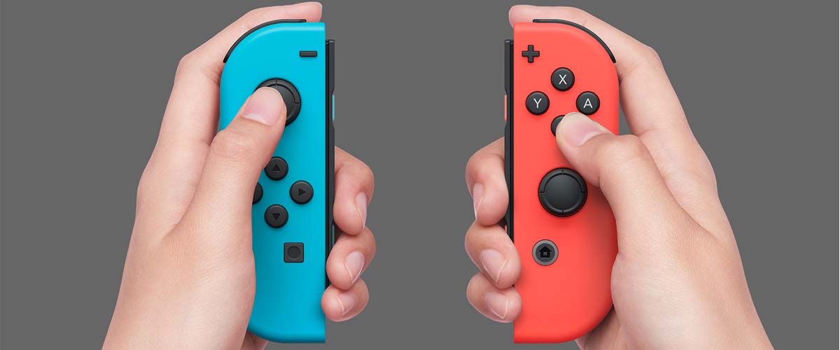 Τα χειριστήρια JoyCon του Nintendo Switch