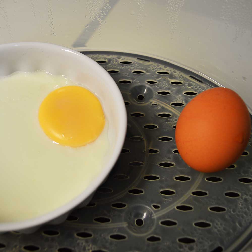 Ατμομάγειρας Russell Hobbs 19270 Cook@Home - Review: Αυγό ποσέ και σφιχτό